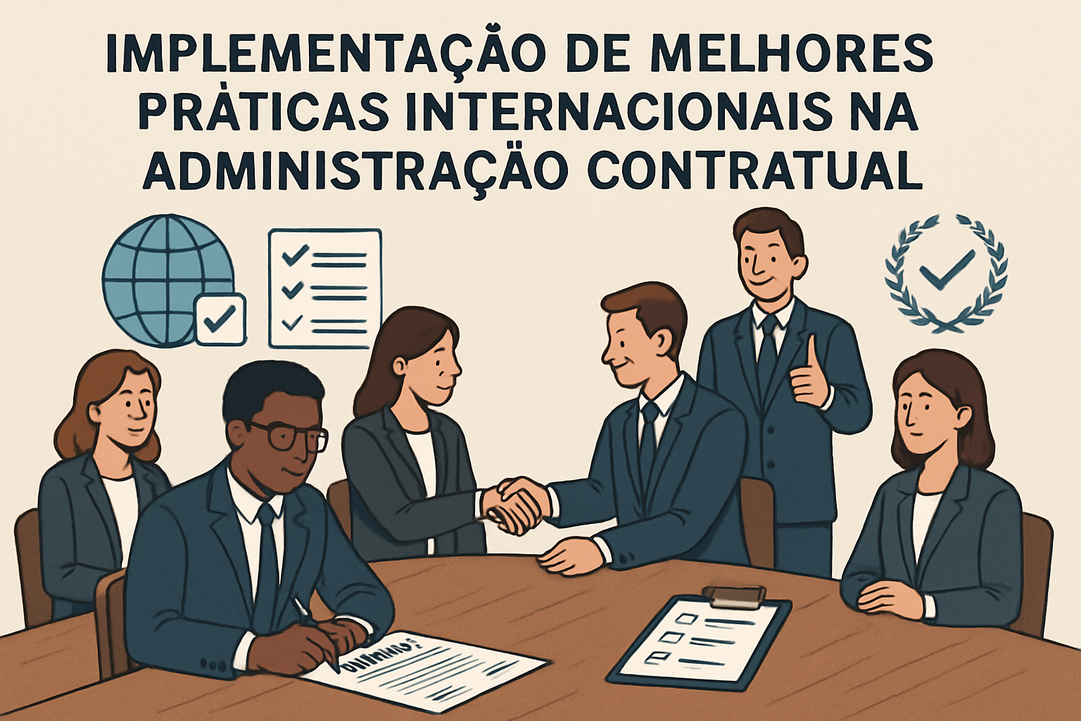 Implementao de melhores prticas internacionais na administrao contratual Implementao de melhores prticas internacionais na administrao contratual